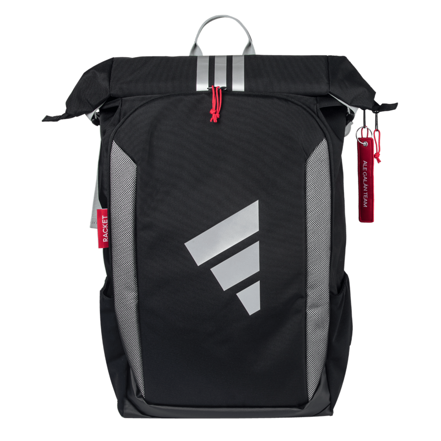 Mochila adidas Multigame Negra/Roja 3.4-Ale Galán