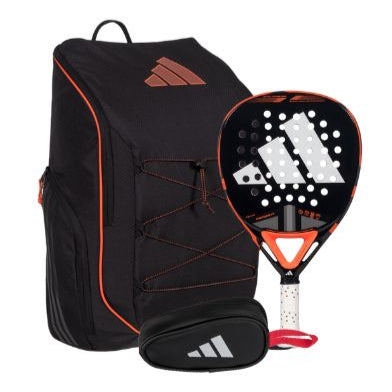 Pala Adidas Cross IT Team 3.4 + Mochila Protour negro 3.3