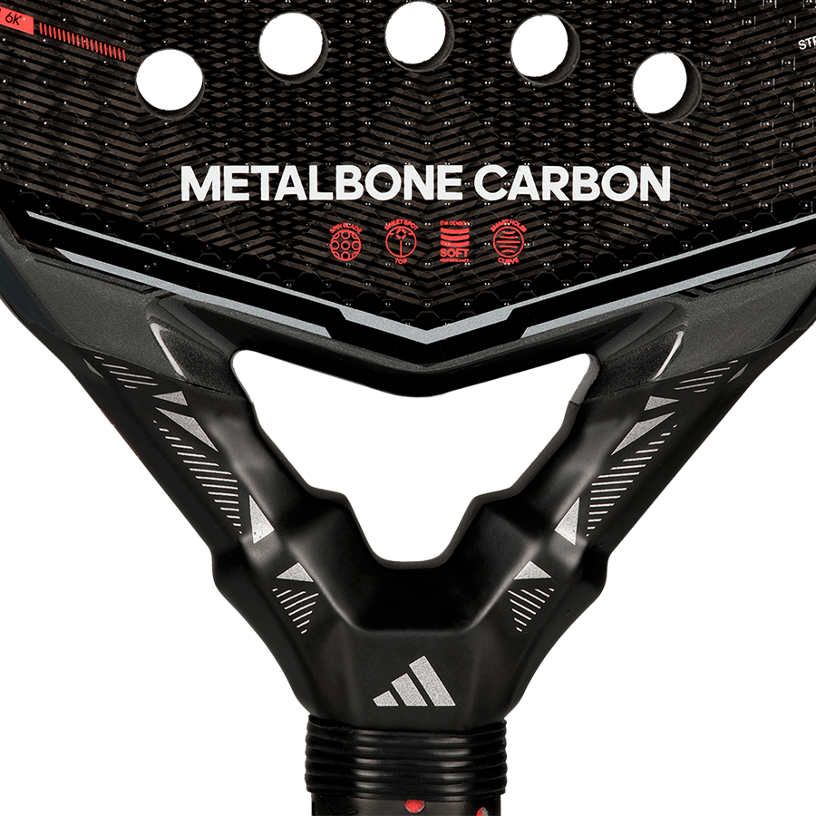 Adidas Metalbone Carbon 2026 + Overgrips x3 + Pelotas Rx Speed x3