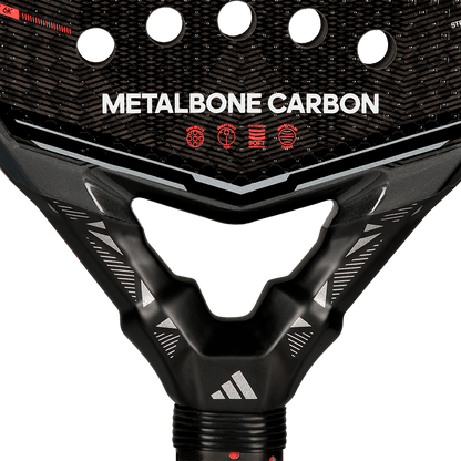 Adidas Metalbone Carbon 2026 + Overgrips x3 + Pelotas Rx Speed x3