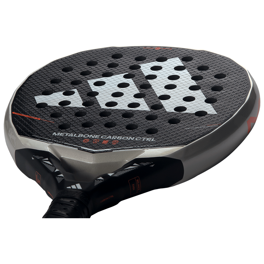 Adidas Metalbone Carbon Ctrl 2026 + Overgrips x3 + Pelotas Rx Speed x3