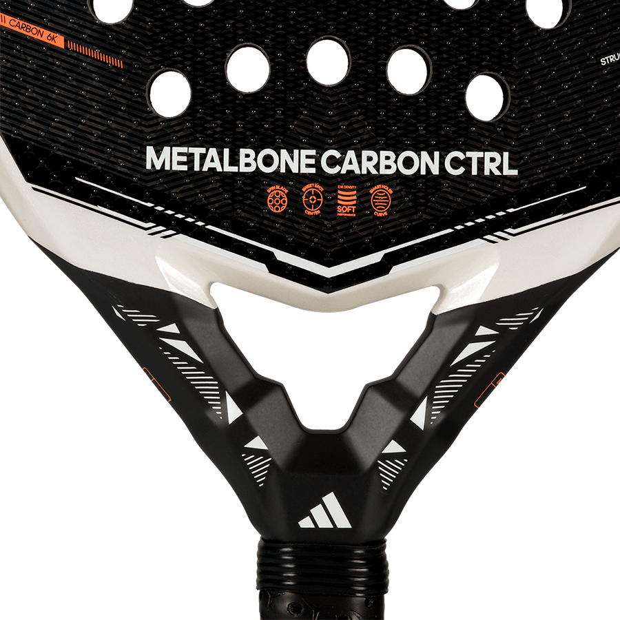 Adidas Metalbone Carbon Ctrl 2026 + Overgrips x3 + Pelotas Rx Speed x3